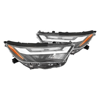 Replacement - Driver and Passenger Side Headlight Set (CAPA Certified)