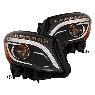 Replacement - Driver and Passenger Side Headlight Set (CAPA Certified)