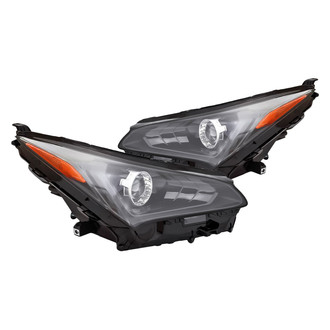 Replacement - Driver and Passenger Side Headlight Set (Standard Line)