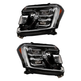 Replacement - Driver and Passenger Side Headlight Set (CAPA Certified)