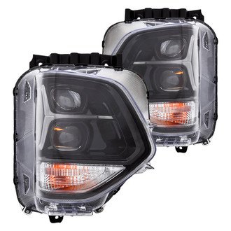 Replacement - Driver and Passenger Side Headlight Set (CAPA Certified)