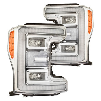 Replacement - Driver and Passenger Side Headlight Set (CAPA Certified)