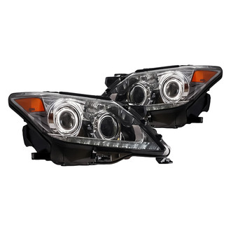 Replacement - Driver and Passenger Side Headlight Set (Standard Line)