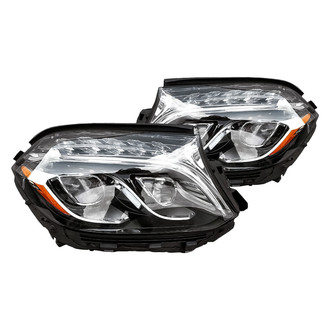 Replacement - Driver and Passenger Side Headlight Set (Standard Line)