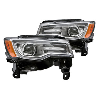 Replacement - Driver and Passenger Side Headlight Set (Standard Line)