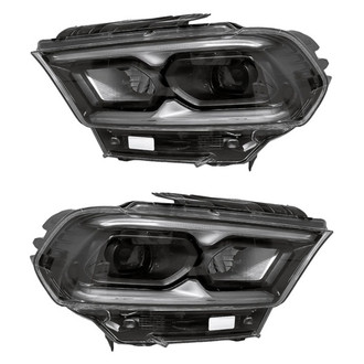 Replacement - Driver and Passenger Side Headlight Set (Standard Line)
