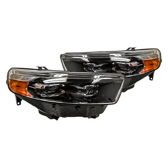 Replacement - Driver and Passenger Side Headlight Set (Standard Line)