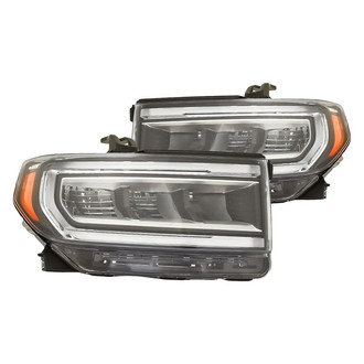 Replacement - Driver and Passenger Side Headlight Set (Standard Line)
