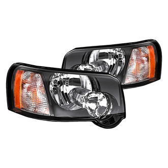 Replacement - Driver and Passenger Side Headlight Set (Standard Line)