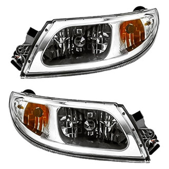 Replacement - Driver and Passenger Side Headlight Set (Standard Line)