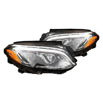 Replacement - Driver and Passenger Side Headlight Set (Standard Line)