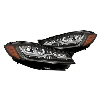 Replacement - Driver and Passenger Side Headlight Set (Standard Line)