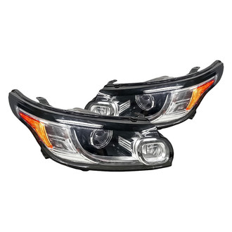 Replacement - Driver and Passenger Side Headlight Set (Standard Line)