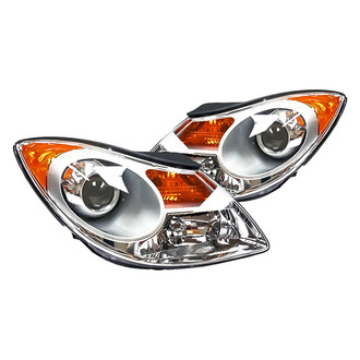 Replacement - Driver and Passenger Side Headlight Set (Standard Line)