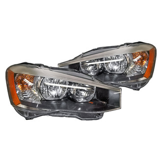 Replacement - Driver and Passenger Side Headlight Set (Standard Line)