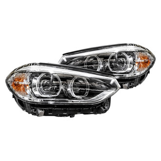 Replacement - Driver and Passenger Side Headlight Set (Standard Line)