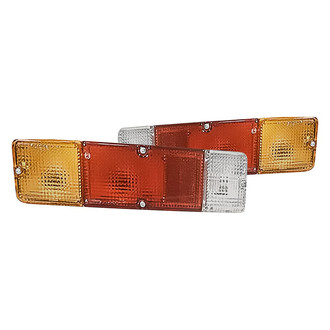 Replacement - Driver and Passenger Side Tail Light Set (Standard Line)