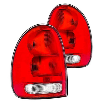 Replacement - Driver and Passenger Side Tail Light Set (CAPA Certified)