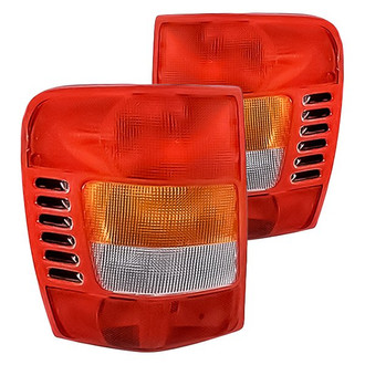 Replacement - Driver and Passenger Side Tail Light Set (CAPA Certified)