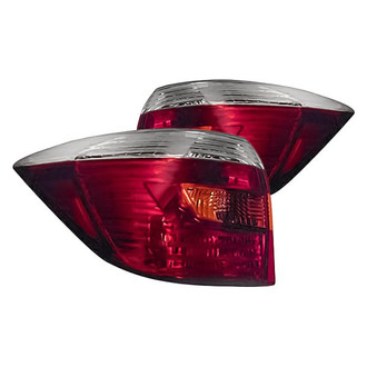 Replacement - Driver and Passenger Side Tail Light Lens and Housing Set (Standard Line)