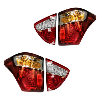 Replacement - Driver and Passenger Side Inner and Outer Tail Light Set (Standard Line)