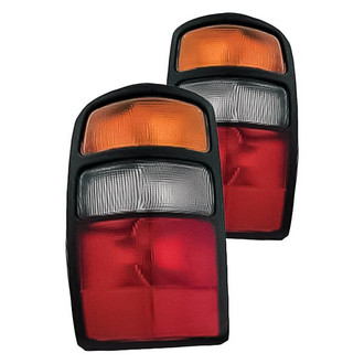 Replacement - Driver and Passenger Side Tail Light Set (CAPA Certified)