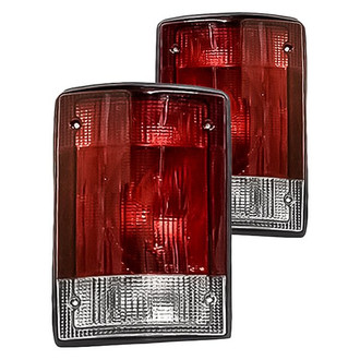 Replacement - Driver and Passenger Side Tail Light Set (CAPA Certified)