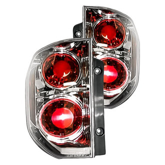 Replacement - Driver and Passenger Side Tail Light Lens and Housing Set (CAPA Certified)