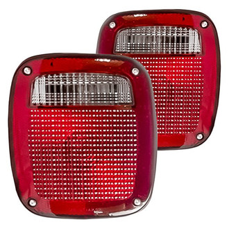 Replacement - Driver and Passenger Side Tail Light Set (Standard Line)