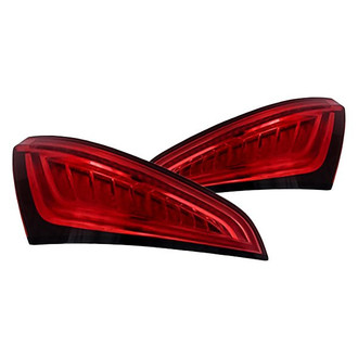 Replacement - Driver and Passenger Side Upper Tail Light Set (Standard Line)
