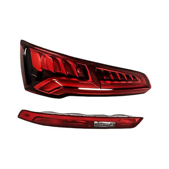 Replacement - Driver Side Driver and Passenger Side Lower and Upper Tail Light Set (CAPA Certified)