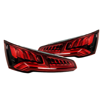 Replacement - Driver and Passenger Side Upper Tail Light Set (Standard Line)