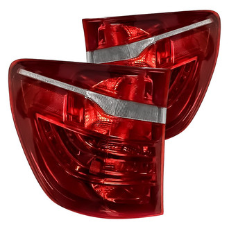 Replacement - Driver and Passenger Side Outer Tail Light Set (CAPA Certified)