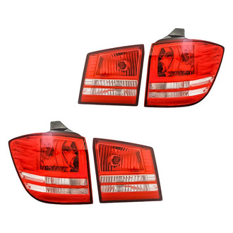 Replacement - Driver and Passenger Side Inner and Outer Tail Light Set (Standard Line)