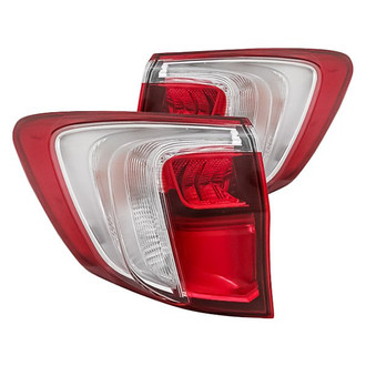Replacement - Driver and Passenger Side Outer Tail Light Set (CAPA Certified)