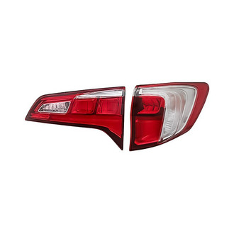 Replacement - Passenger Side Driver and Passenger Side Inner and Outer Tail Light Set (Standard Line)