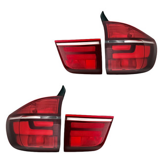 Replacement - Driver and Passenger Side Inner and Outer Tail Light Set (Standard Line)