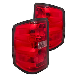 Replacement - Driver and Passenger Side Tail Light Set (CAPA Certified)