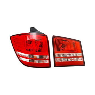 Replacement - Driver Side Driver and Passenger Side Inner and Outer Tail Light Set (CAPA Certified)