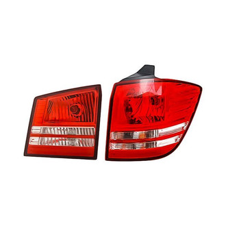 Replacement - Passenger Side Driver and Passenger Side Inner and Outer Tail Light Set (CAPA Certified)