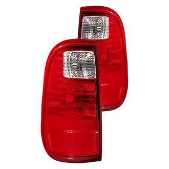 Replacement - Driver and Passenger Side Tail Light Lens and Housing Set (CAPA Certified)
