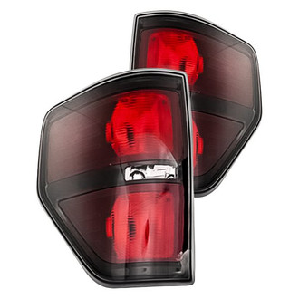 Replacement - Driver and Passenger Side Tail Light Lens and Housing Set (Standard Line)