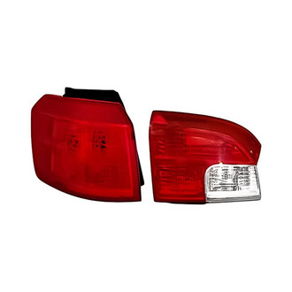 Replacement - Driver Side Driver and Passenger Side Inner and Outer Tail Light Set (Standard Line)