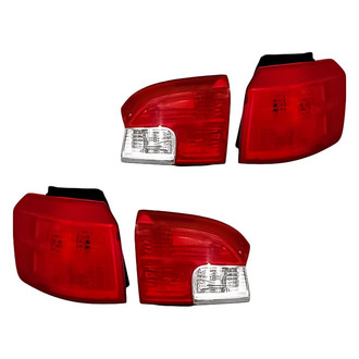 Replacement - Driver and Passenger Side Inner and Outer Tail Light Set (Standard Line)