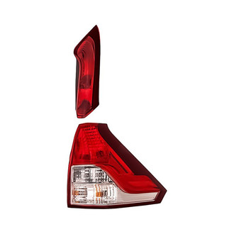 Replacement - Passenger Side Driver and Passenger Side Lower and Upper Tail Light Set (CAPA Certified)