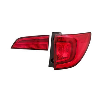 Replacement - Passenger Side Driver and Passenger Side Inner and Outer Tail Light Set (Standard Line)