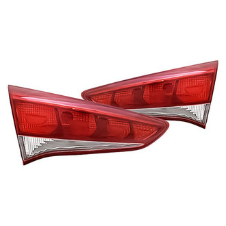 Replacement - Driver and Passenger Side Inner Tail Light Set (CAPA Certified)