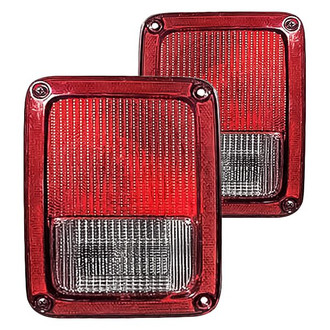 Replacement - Driver and Passenger Side Tail Light Set (Standard Line)