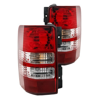 Replacement - Driver and Passenger Side Tail Light Lens and Housings (CAPA Certified)