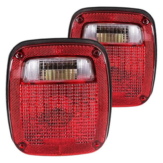 Replacement - Driver and Passenger Side Tail Lights (CAPA Certified)